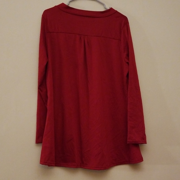 NWOT Maroon Women's Shirt XXL/2X - Picture 6 of 7